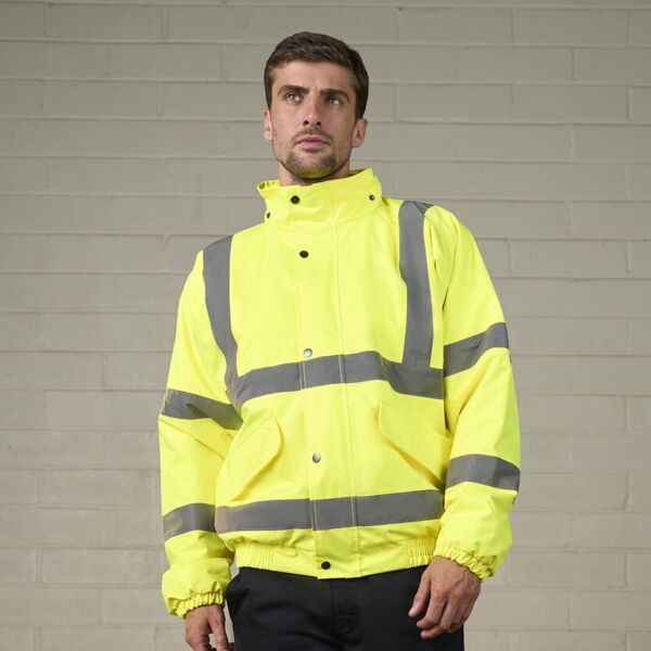 High visibility bomber jacket Thumbnail